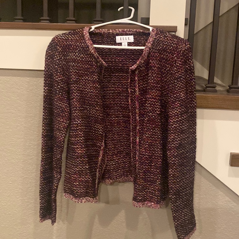 Womens open front cardigan